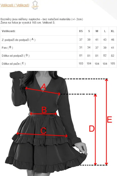 Numoco 425-3 MATILDE Šaty s výstřihem a krátkým rukávem - tmavě modrá S / M / L / XL (skladem: XL)